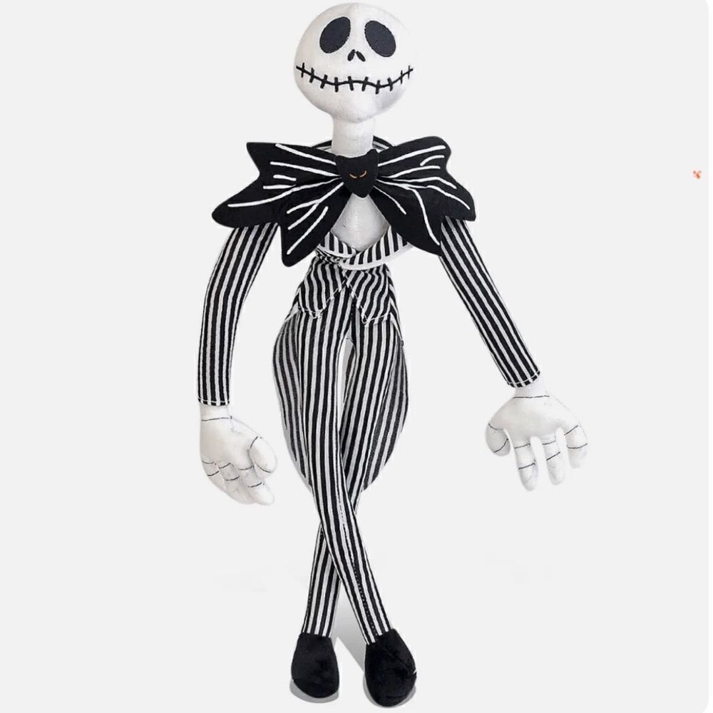 The Nightmare Before Christmas Jack Skellington Posable Plush Doll Soft Toy 20"